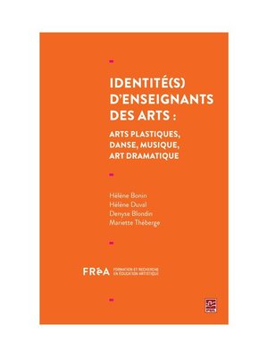 cover image of Identité(s) d'enseignants des arts